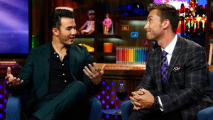 Kevin Jonas and Lance Bass