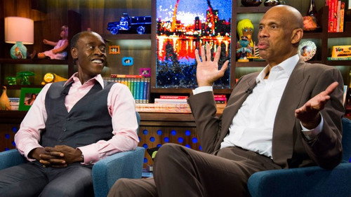 Watch What Happens Live with Andy Cohen - S9E70: Kareem Abdul Jabbar & Don Cheadle