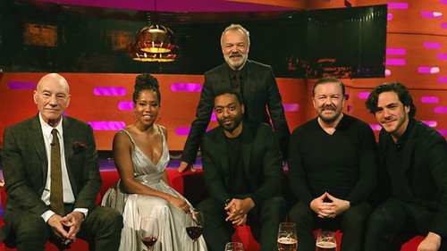 The Graham Norton Show - S24E17: Sir Patrick Stewart, Ricky Gervais, Regina King, Chiwetel Ejiofor, Jack Savoretti