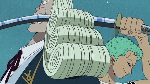 One Piece - S2E65: Explosion! The Three Swords Style! Zoro vs. Baroque Works!