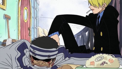 One Piece - S1E21: Unwelcome Customer! Sanji's Food and Ghin's Debt!