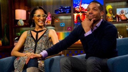 Watch What Happens Live with Andy Cohen - S9E4: Marlon Wayons & Carla Hall