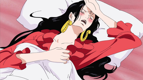 One Piece - S12E417: Love is a Hurricane! Hancock Madly in Love!