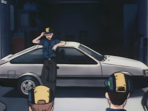 Initial D - S1E10: The Five Consecutive Hairpins