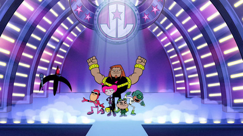 Teen Titans Go! - S5E14: Justice League's Next Top Talent Idol Star: Second Greatest Team Edition (2)