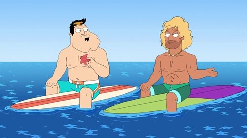 American Dad! - S13E5: Stan Smith as Keanu Reeves as Stanny Utah in Point Breakers