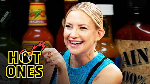 Hot Ones - S19E11: Kate Hudson Stays Positive While Eating Spicy Wings