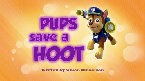 PAW Patrol - S1E36: Pups Save a Hoot
