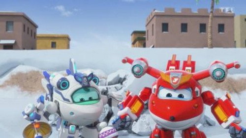 Super Wings - S7E9: Snow in the Sahara