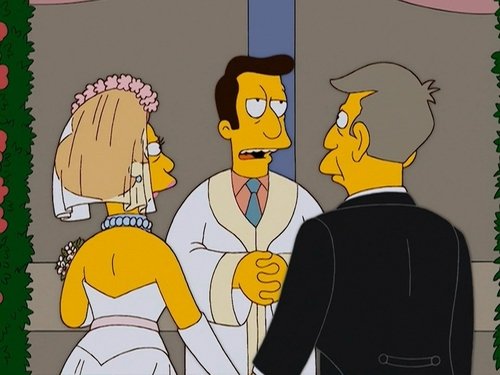 The Simpsons - S15E17: My Big Fat Geek Wedding
