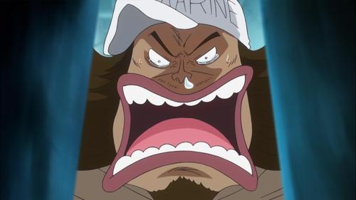 One Piece - S15E606: The Treacherous Vice Admiral! Demon Bamboo Vergo!