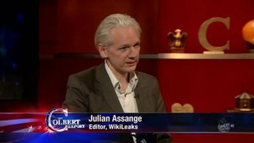 The Colbert Report - S6E49: Jeffrey Toobin, Julian Assange