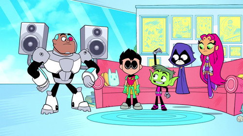 Teen Titans Go! - S4E27: The Day the Night Stopped Beginning to Shine and Became Dark Even Though It Was the Day - Chapter One: I Saw You Dance