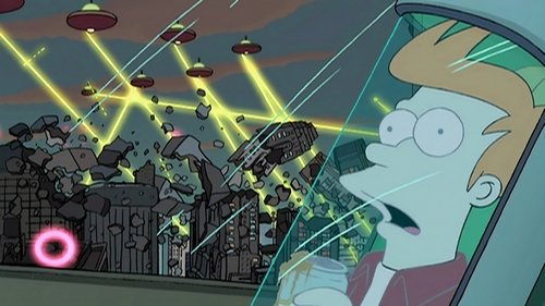 Futurama - S1E1: Space Pilot 3000