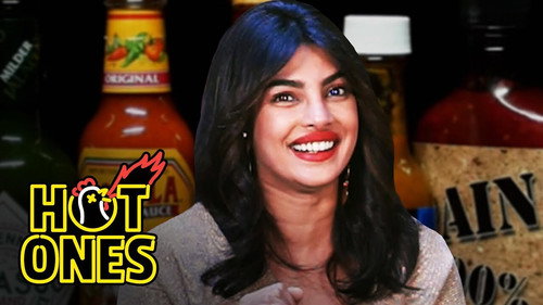 Hot Ones - S14E1: Priyanka Chopra Jonas Explains the Essence of Hot Sauce While Eating Spicy Wings