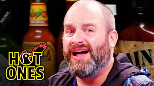 Hot Ones - S6E5: Tom Segura Tears Up While Eating Spicy Wings