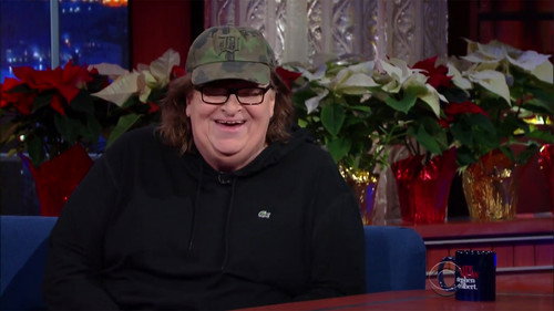 The Late Show with Stephen Colbert - S1E61: Michael Moore, Samantha Power, Michael C. Hall, Lazarus