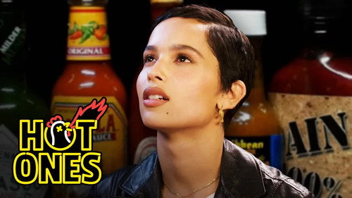 Hot Ones - S11E2: Zoë Kravitz Gets Trippy While Eating Spicy Wings