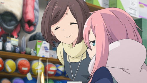 Laid-Back Camp - S1E8: Exams, Caribou, Steamed Buns, Yum!