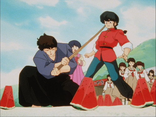 Ranma ½ - S1E126: The Date-Monster of Watermelon Island
