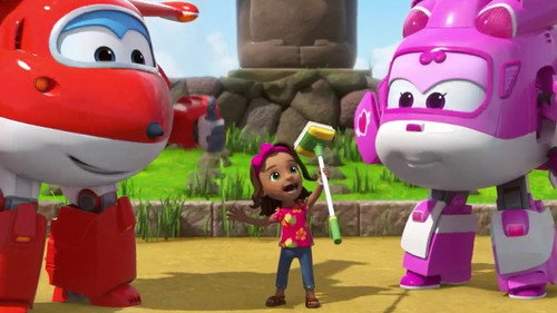 Super Wings - S6E18: Colossal Fossil Surprise