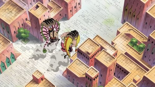 One Piece - S9E301: Spandam Frightened! The Hero on the Tower of Law!