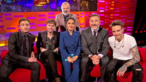 The Graham Norton Show - S21E8: Salma Hayek, David Walliams, Ed Westwick, James Buckley, Liam Payne
