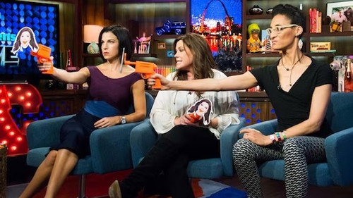 Watch What Happens Live with Andy Cohen - S10E69: Carla Hall, Jessica Seinfeld & Rachel Ray