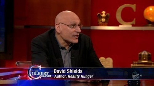 The Colbert Report - S6E51: David Shields