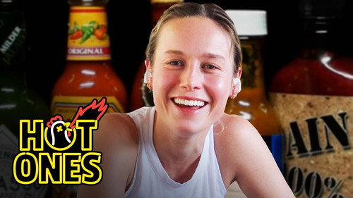 Hot Ones - S12E2: Brie Larson Takes On a New Form While Eating Spicy Wings