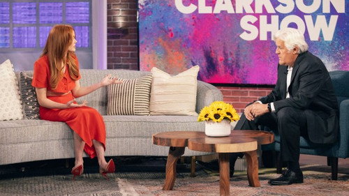 The Kelly Clarkson Show - S3E90: Guest Host Jay Leno, Johnny Knoxville, Rachel Wolfson, Abigail Cowen