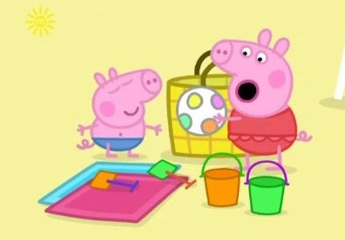 Peppa Pig - S1E46: At The Beach