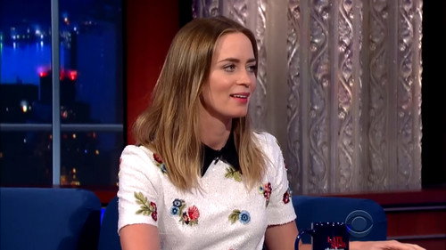 The Late Show with Stephen Colbert - S1E5: Emily Blunt, Justice Stephen Breyer, The Dead Weather