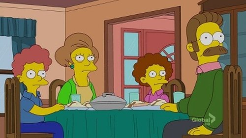 The Simpsons - S23E21: Ned 'n Edna's Blend Agenda