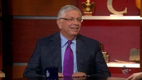 The Colbert Report - S6E146: David Stern