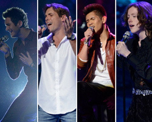 American Idol - S12E12: Semifinalist Round, Part 2 -- Guys Perform