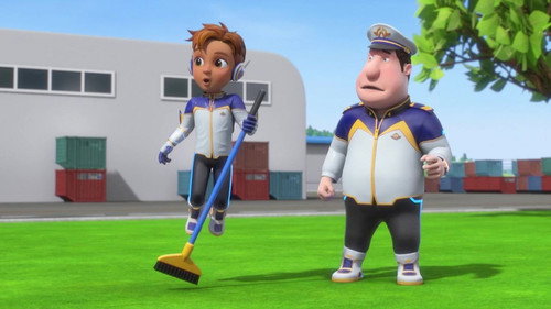 Super Wings - S5E15: Super Pet Sweep Up Surprise