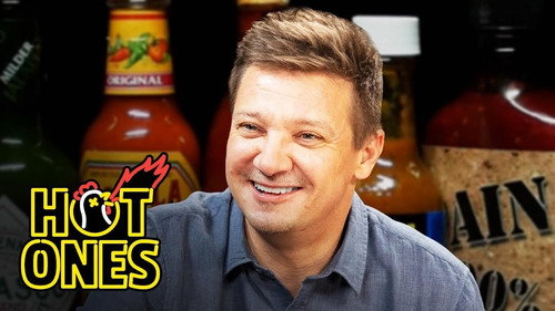 Hot Ones - S16E8: Jeremy Renner Goes Blind in One Eye While Eating