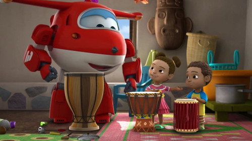 Super Wings - S1E15: Gorilla Band