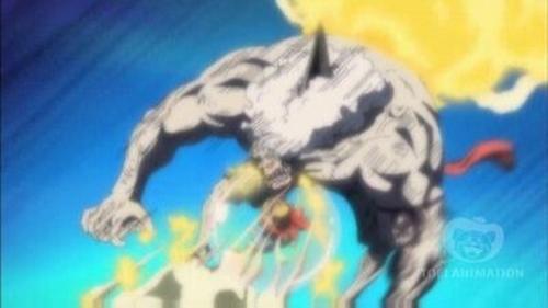 One Piece - S14E565: Luffy's All-out Attack! Red Hawk Blasts!