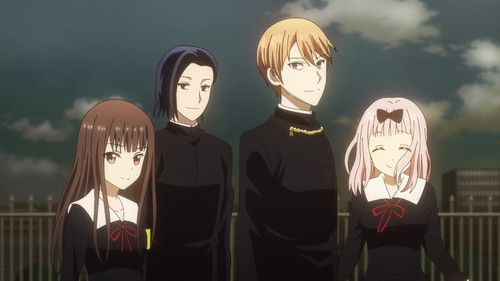 Kaguya-sama: Love Is War - S2E12: The Student Council Would Like a Group Photo / The Student Council Is Going to Get That Group Photo / Chika Fujiwara Wants to Inflate