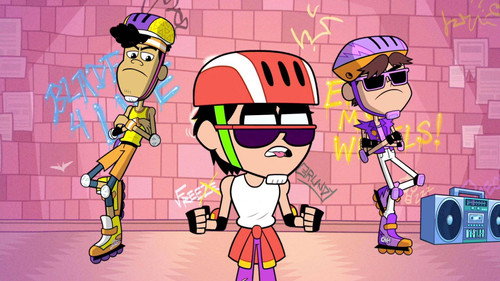 Teen Titans Go! - S3E34: Rad Dudes with Bad Tudes