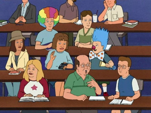 King of the Hill - S10E5: A Portrait of the Artist as a Young Clown