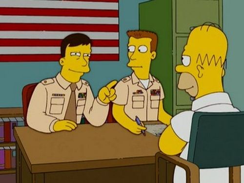 The Simpsons - S18E5: G.I. (Annoyed Grunt)