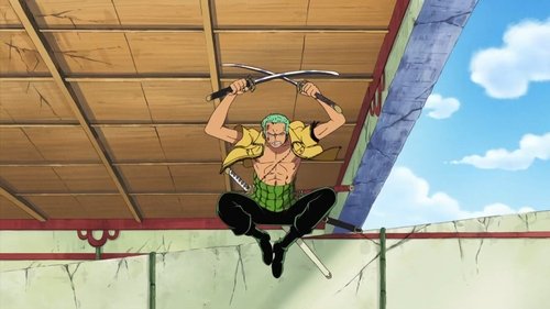 One Piece - S9E299: Fierce Sword Attacks! Zoro vs. Kaku, Powerful Sword Fighting Showdown!