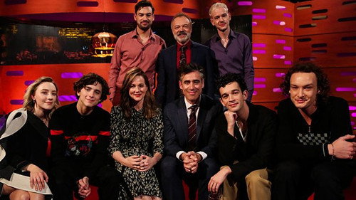 The Graham Norton Show - S24E14: Laura Linney, Saoirse Ronan, Timothée Chalamet, Stephen Mangan, The 1975