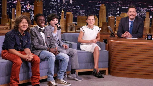 The Tonight Show Starring Jimmy Fallon - S3E201: David Spade/The Kids from Stranger Things/Tove Lo