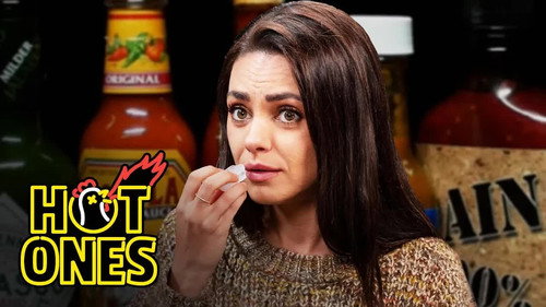 Hot Ones - S16E6: Mila Kunis Hits the Ranch While Eating Spicy Wings