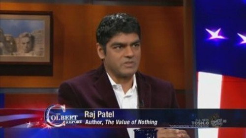The Colbert Report - S6E6: Raj Patel