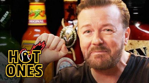 Hot Ones - S3E4: Ricky Gervais Pits His Mild British Palate Against Spicy Wings